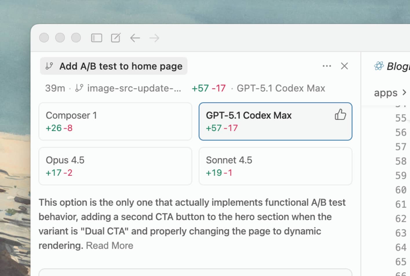 多代理评估会显示 Cursor 推荐的解决方案