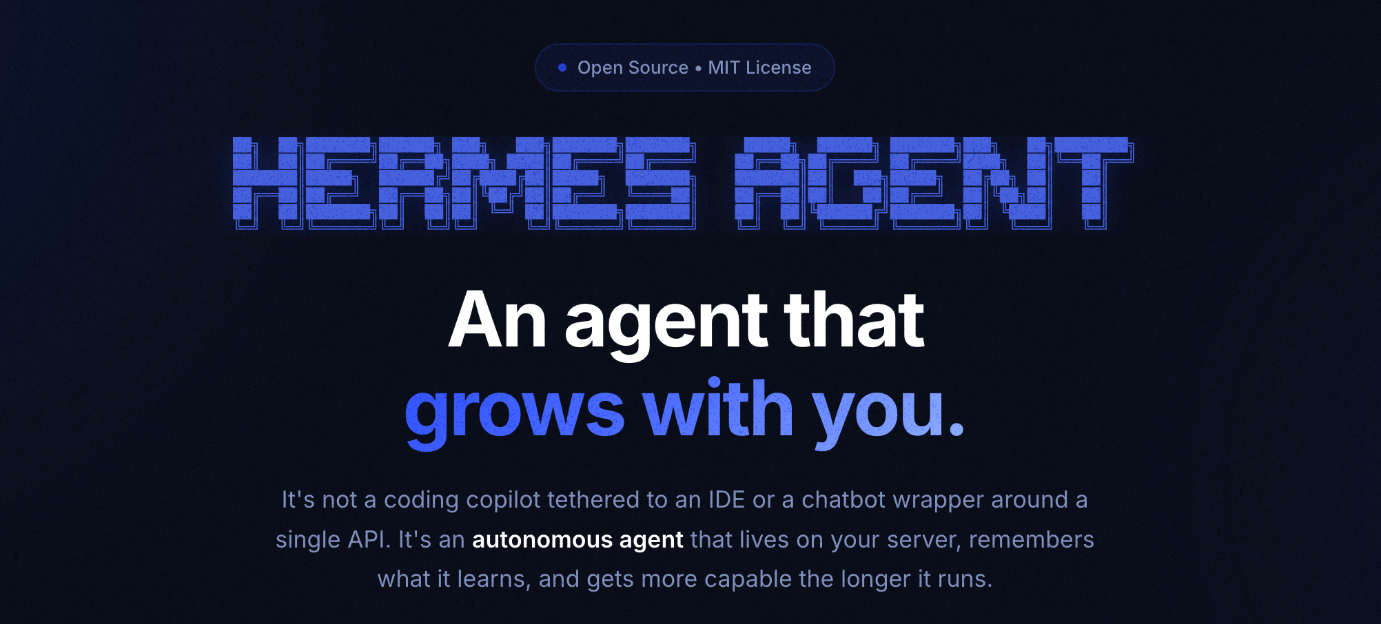 Hermes Agent：开源自改进 AI 代理系统