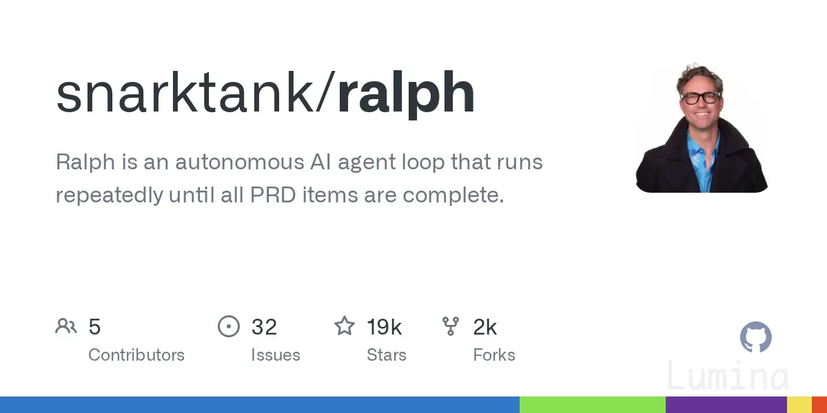 Ralph：自主AI代理循环工具