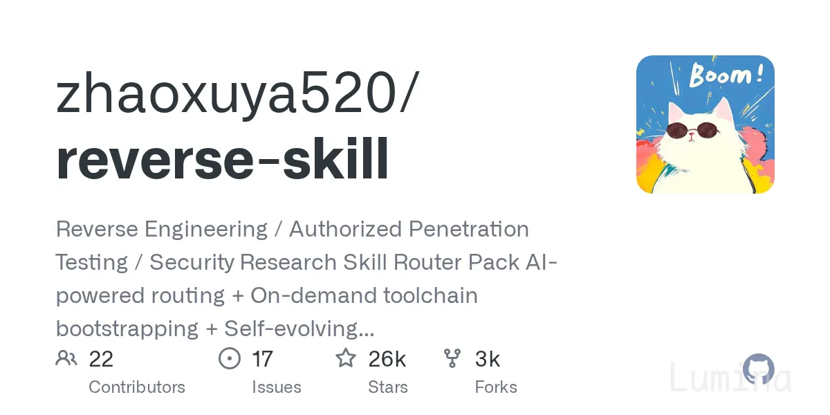 reverse-skill：逆向技能路由包